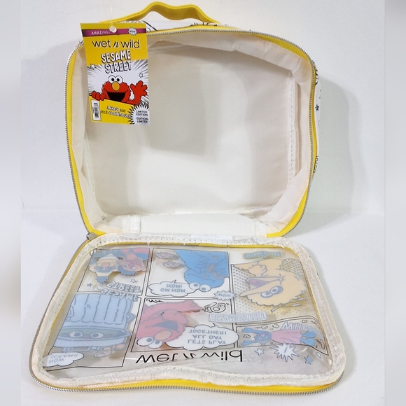 NWT Wet N Wild Sesame Street Sesame Street Limited Edition Makeup Bag - Picture 5 of 5